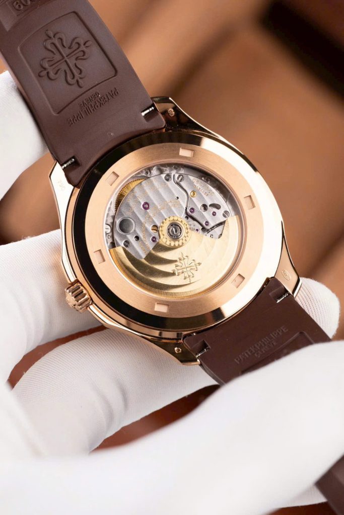 Đồng Hồ Patek Philippe Chế Tác Aquanaut 5167 Mặt Nâu Dây Cao Su Tinh Chỉnh Nhà Máy BBF 40mm (2)