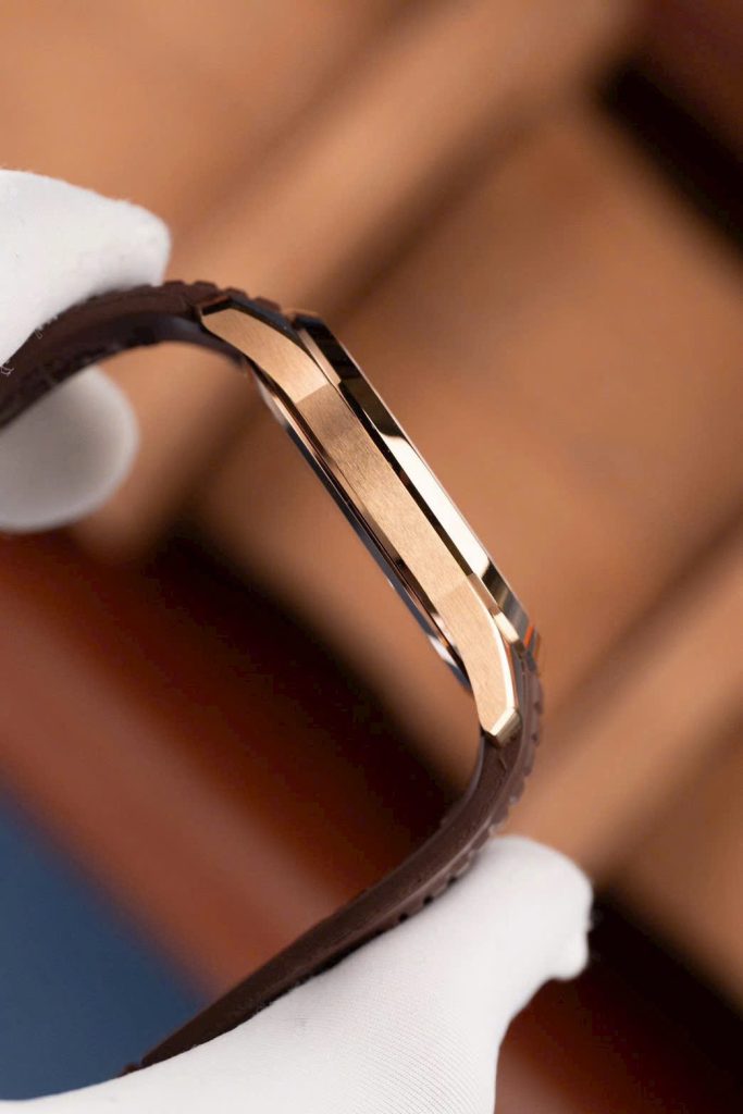 Đồng Hồ Patek Philippe Chế Tác Aquanaut 5167 Mặt Nâu Dây Cao Su Tinh Chỉnh Nhà Máy BBF 40mm (2)