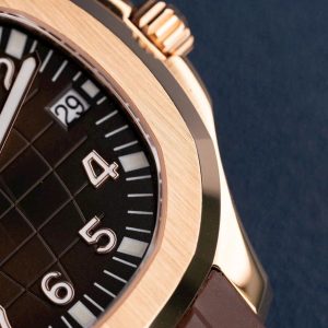 Đồng Hồ Patek Philippe Chế Tác Aquanaut 5167 Mặt Nâu Dây Cao Su Tinh Chỉnh Nhà Máy BBF 40mm (2)