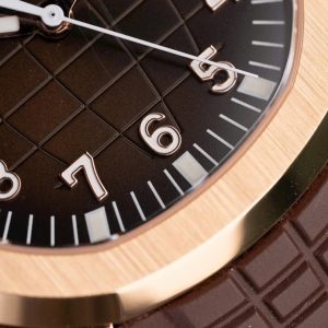 Đồng Hồ Patek Philippe Chế Tác Aquanaut 5167 Mặt Nâu Dây Cao Su Tinh Chỉnh Nhà Máy BBF 40mm (2)
