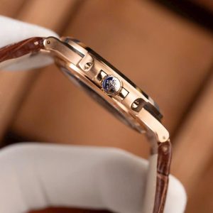 Đồng Hồ Patek Philippe Nautilus 5711 Mặt Xám Dây Da Tinh Chỉnh Xưởng BBF 40mm (2)