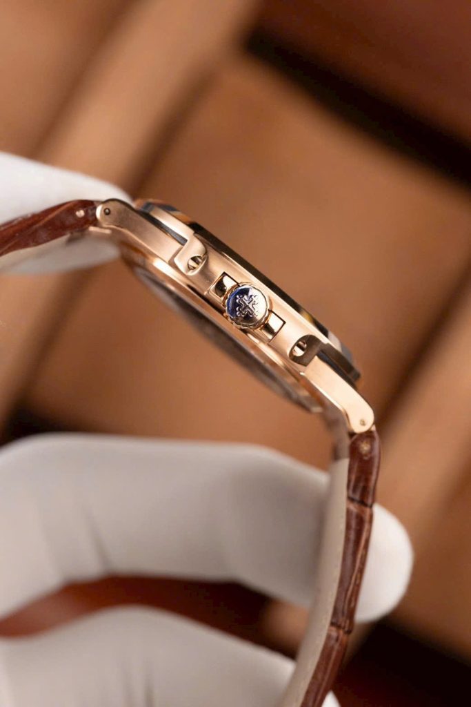 Đồng Hồ Patek Philippe Nautilus 5711 Mặt Xám Dây Da Tinh Chỉnh Xưởng BBF 40mm (2)