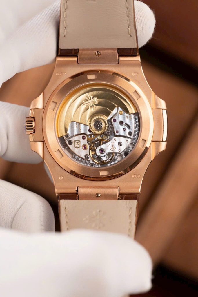 Đồng Hồ Patek Philippe Nautilus 5711 Mặt Xám Dây Da Tinh Chỉnh Xưởng BBF 40mm (2)