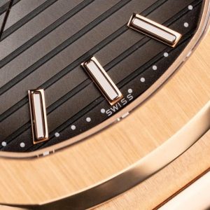 Đồng Hồ Patek Philippe Nautilus 5711 Mặt Xám Dây Da Tinh Chỉnh Xưởng BBF 40mm (2)