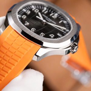 Đồng Hồ Patek Philippe Rep Cao Cấp Aquanaut 5167 Mặt Xám Dây Cao Su Tinh Chỉnh Nhà Máy BBF 40mm (2)