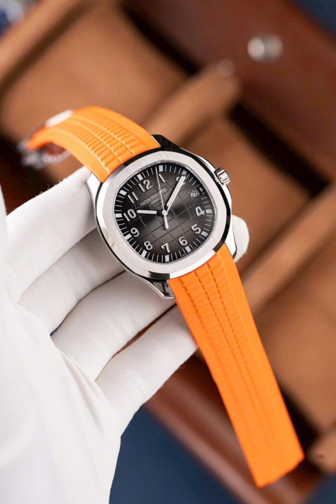 Đồng Hồ Patek Philippe Rep Cao Cấp Aquanaut 5167 Mặt Xám Dây Cao Su Tinh Chỉnh Nhà Máy BBF 40mm (2)