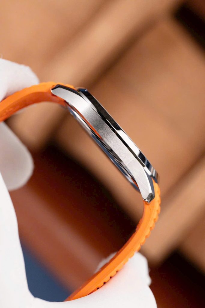 Đồng Hồ Patek Philippe Rep Cao Cấp Aquanaut 5167 Mặt Xám Dây Cao Su Tinh Chỉnh Nhà Máy BBF 40mm (2)