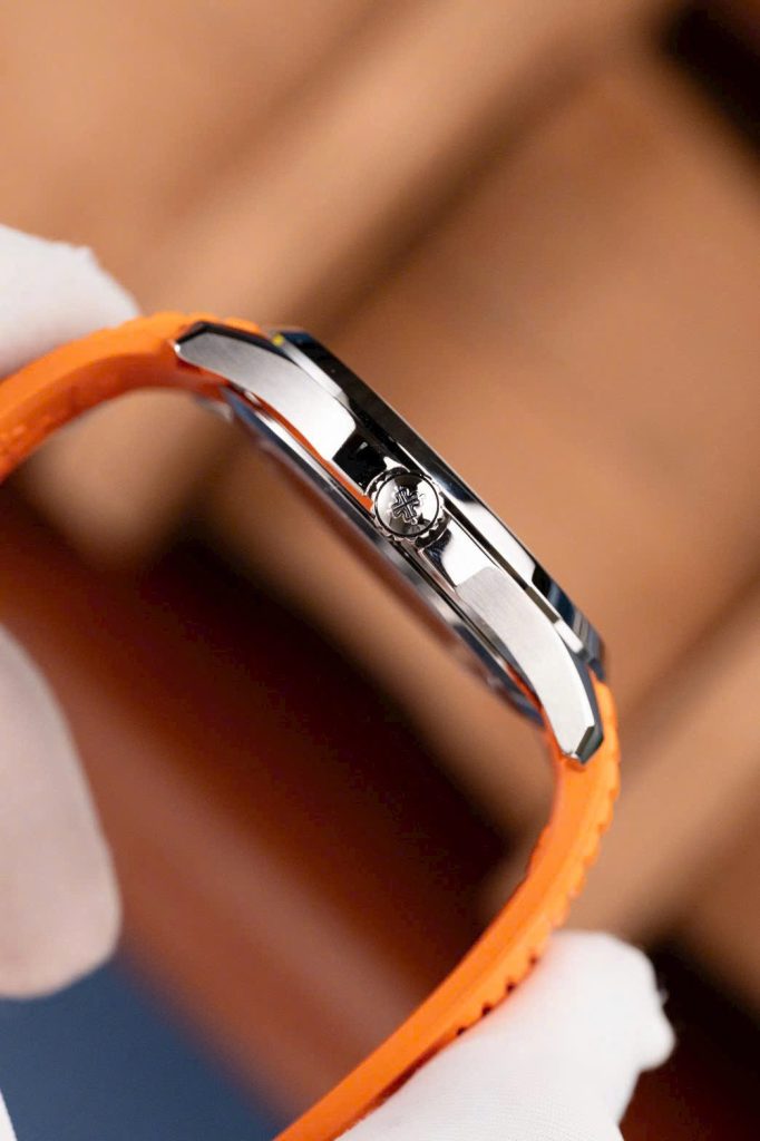 Đồng Hồ Patek Philippe Rep Cao Cấp Aquanaut 5167 Mặt Xám Dây Cao Su Tinh Chỉnh Nhà Máy BBF 40mm (2)