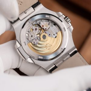 Đồng Hồ Patek Philippe Replica 11 Nautilus 5711 Mặt Xám Dây Da Tinh Chỉnh Xưởng BBF 40mm (2)