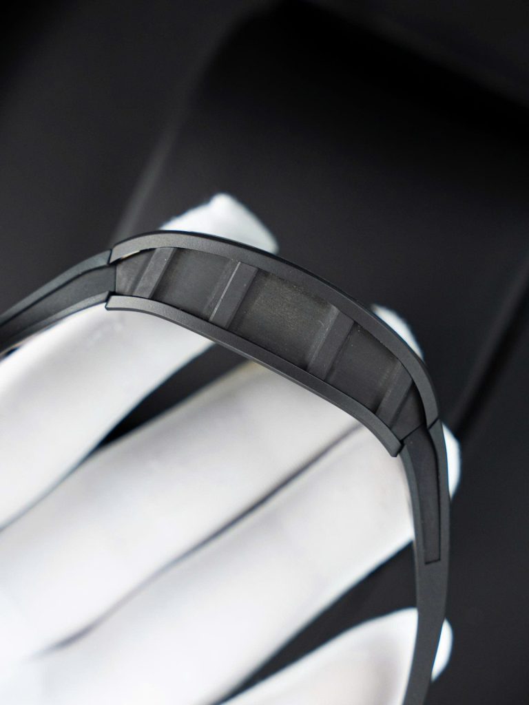 Đồng Hồ Richard Mille Chế Tác RM035 Americas Toro Vỏ Gốm Đen Dây Cao Su Xưởng ZF 40x48mm (2)
