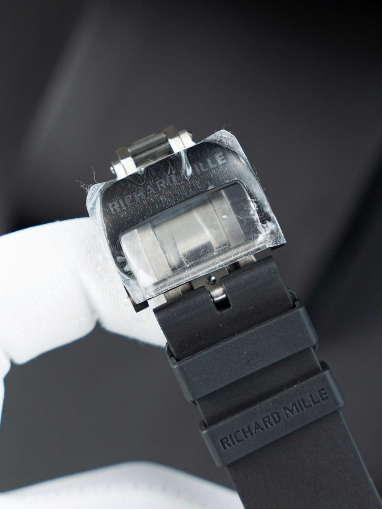 Đồng Hồ Richard Mille Chế Tác RM035 Americas Toro Vỏ Gốm Đen Dây Cao Su Xưởng ZF 40x48mm (2)