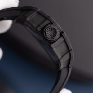 Đồng Hồ Richard Mille Chế Tác RM35-02 Màu Đen Vỏ Carbon Siêu Nhẹ Nhà Máy ZF 44mm (1)