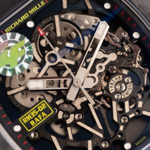 Đồng Hồ Richard Mille Chế Tác RM35-02 Màu Đen Vỏ Carbon Siêu Nhẹ Nhà Máy ZF 44mm (1)