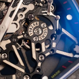 Đồng Hồ Richard Mille Chế Tác RM35-02 Màu Đen Vỏ Carbon Siêu Nhẹ Nhà Máy ZF 44mm (1)