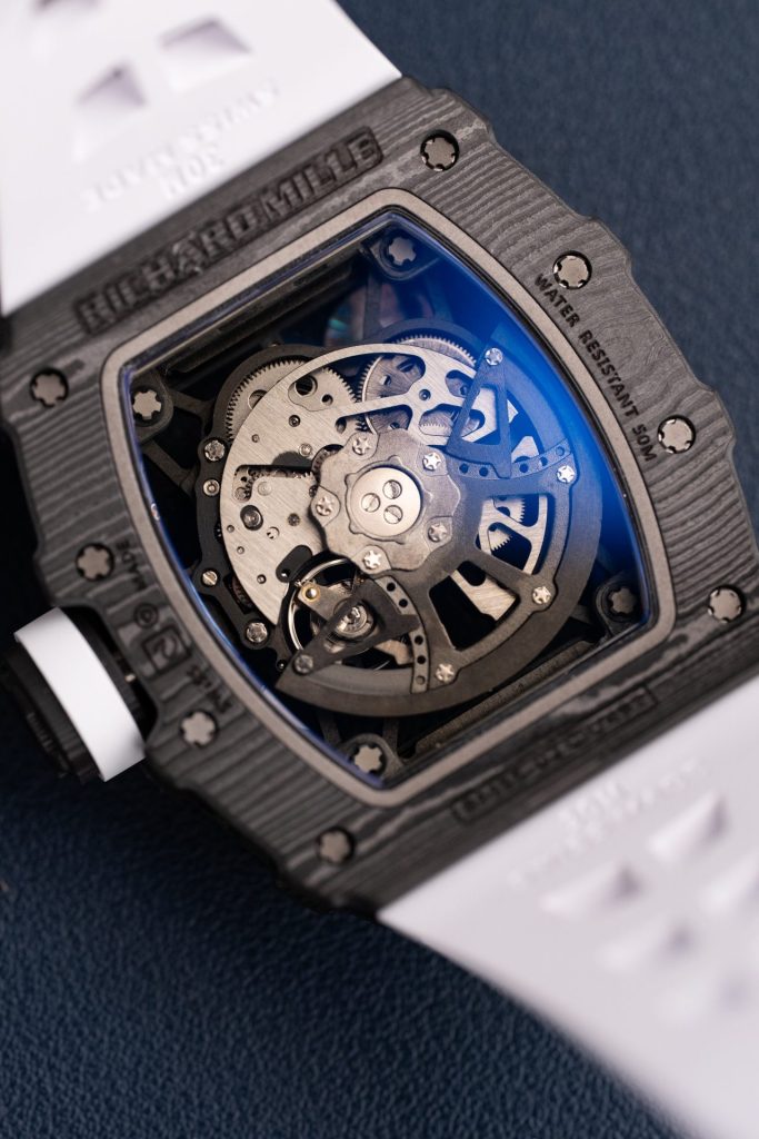 Đồng Hồ Richard Mille Rep 11 RM35-02 Màu Trắng Vỏ Carbon Siêu Nhẹ Nhà Máy ZF 44mm (1)