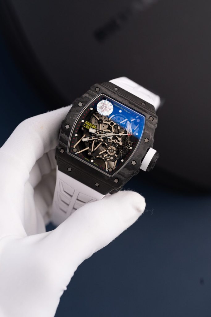 Đồng Hồ Richard Mille Rep 11 RM35-02 Màu Trắng Vỏ Carbon Siêu Nhẹ Nhà Máy ZF 44mm (1)