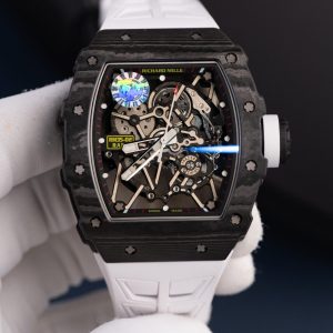 Đồng Hồ Richard Mille Rep 11 RM35-02 Màu Trắng Vỏ Carbon Siêu Nhẹ Nhà Máy ZF 44mm (1)