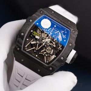 Đồng Hồ Richard Mille Rep 11 RM35-02 Màu Trắng Vỏ Carbon Siêu Nhẹ Nhà Máy ZF 44mm (1)