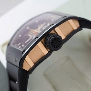 Đồng Hồ Richard Mille Rep Cao Cấp RM035 Americas Toro Vỏ Gốm Đen Dây Cao Su ZF 40x48mm (2)