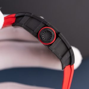 Đồng Hồ Richard Mille Rm35-02 Màu Đỏ Vỏ Carbon Siêu Nhẹ Replica Cao Cấp Xưởng ZF 44mm (1)