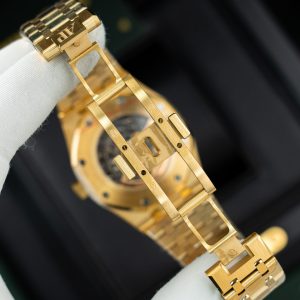 Đồng Hồ Audemars Piguet Rep 11 Royal Oak Openworked 15407 Mạ Vàng Mặt Lộ Cơ Nhà Máy THB 41mm (2)