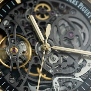 Đồng Hồ Audemars Piguet Rep 11 Royal Oak Openworked 15407 Mạ Vàng Mặt Lộ Cơ Nhà Máy THB 41mm (2)