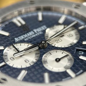 Đồng Hồ Audemars Piguet Royal Oak 26331 Chronograph Replica 11 Mặt Xanh Blue Máy Cơ Thụy Sỹ Xưởng APS 41mm (2)
