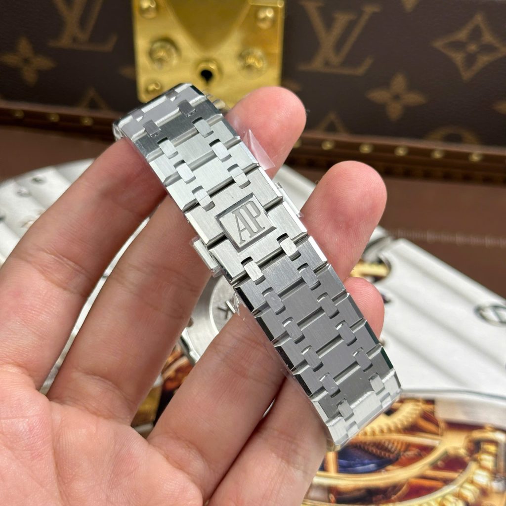 Đồng Hồ Audemars Piguet Royal Oak 26331 Chronograph Replica 11 Mặt Xanh Blue Máy Cơ Thụy Sỹ Xưởng APS 41mm (2)