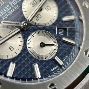 Đồng Hồ Audemars Piguet Royal Oak 26331 Chronograph Replica 11 Mặt Xanh Blue Máy Cơ Thụy Sỹ Xưởng APS 41mm (2)