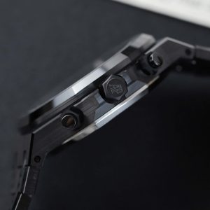 Đồng Hồ Audemars Piguet Royal Oak Chronograph 26240 Replica 11 Vỏ Gốm Mặt Xanh Than Xưởng APS 41mm (2)