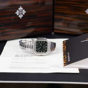 Đồng Hồ Patek Philippe Replica 11 Cubitus 5821 Mặt Xanh Lá Cây Tinh Chỉnh Nhà Máy 45mm (2)