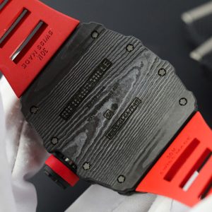 Đồng Hồ Richard Mille RM35-01 Rep Cao Cấp Màu Đỏ Vỏ Carbon NTPT Xưởng ZF 49,9x43mm (2)
