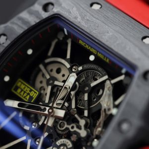Đồng Hồ Richard Mille RM35-01 Rep Cao Cấp Màu Đỏ Vỏ Carbon NTPT Xưởng ZF 49,9x43mm (2)