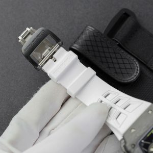 Đồng Hồ Richard Mille RM35-01 Replica 11 Vỏ Carbon NTPT Dây Cao Su Trắng Xưởng ZF 49,9x43mm (2)