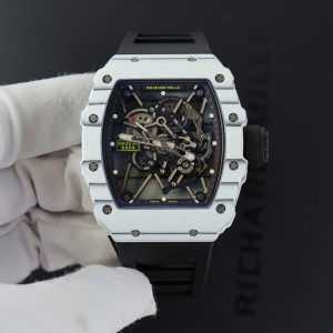 Đồng Hồ Richard Mille RM35-01 Replica 11 Vỏ Carbon NTPT Màu Trắng Nhà Máy ZF 49,9x43mm (2)