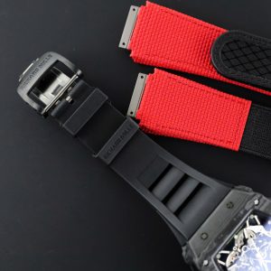 Đồng Hồ Richard Mille RM35-01 Replica Cao Cấp Màu Đen Vỏ Carbon NTPT Xưởng ZF 49,9x43mm (2)