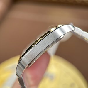 Đồng Hồ Cartier Santos Replica 11 Demi Vàng Mặt Lộ Cơ Dây Kim Loại 39 (2)