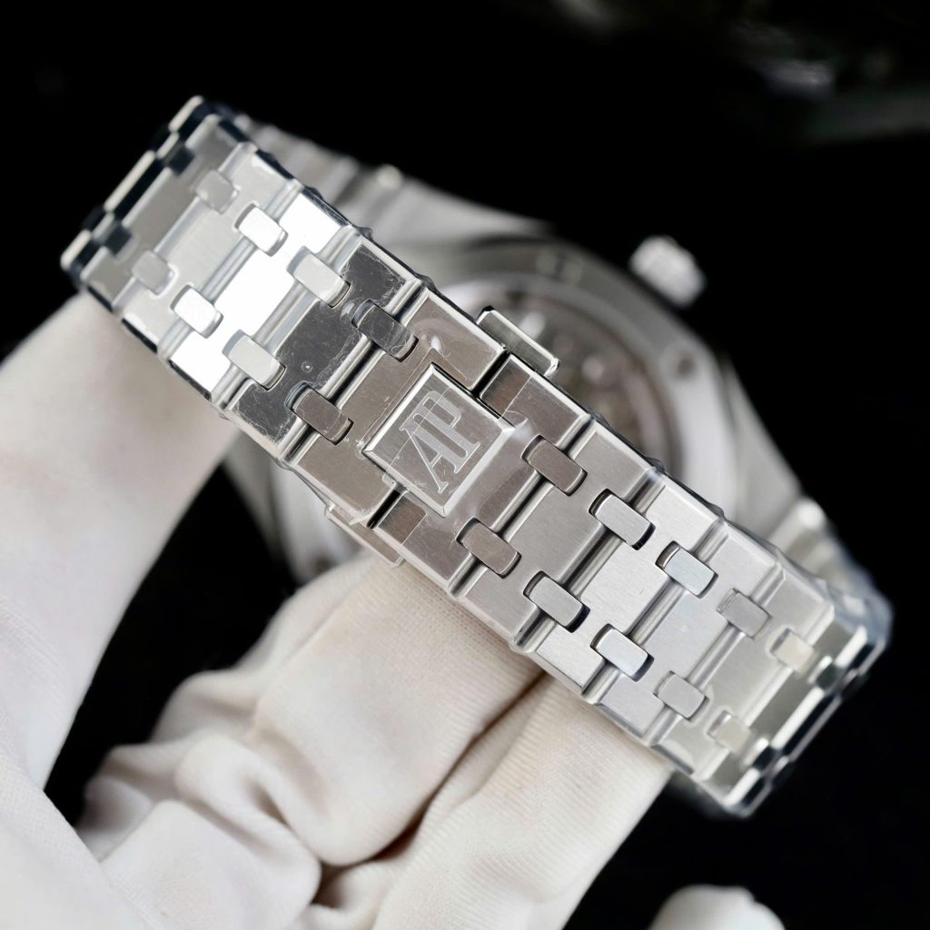 Đồng Hồ Audemars Piguet Chế Tác Royal Oak Selfwinding Flying Tourbillon 26730ST Mặt Số Màu Đỏ Tía 41mm (2)