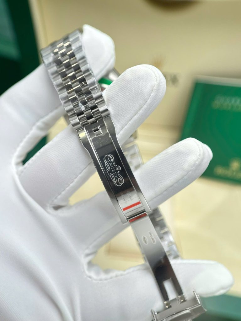 Đồng Hồ Rolex DateJust Chế Tác Họa Tiết Vi Tính Mặt Hồng Nhà Máy AR 36mm (2)