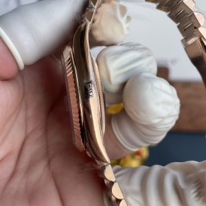 Đồng Hồ Nam Rolex Day-Date Chế Tác Mặt Nâu Chocolate Trọng Lượng 210 Gram RCF 40mm New 2025 (2)