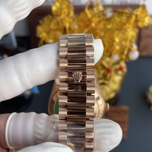 Đồng Hồ Nam Rolex Day-Date Chế Tác Mặt Số Sundust Trọng Lượng 210 Gram Xưởng RC 40mm (2)