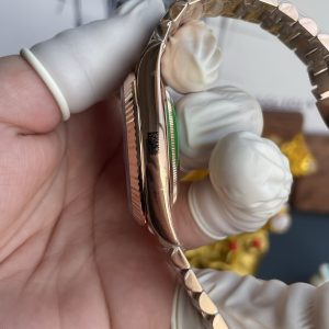 Đồng Hồ Nam Rolex Day-Date Chế Tác Mặt Số Sundust Trọng Lượng 210 Gram Xưởng RC 40mm (2)