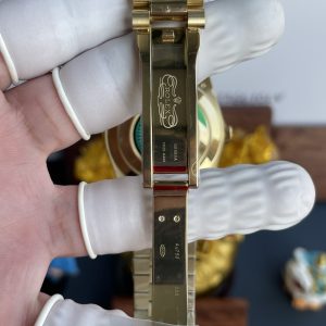 Đồng Hồ Nam Rolex Day-Date Replica 11 Mặt Xanh Lá Cây Trọng Lượng 210 Gram Xưởng RC 40mm (2)
