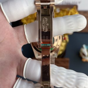 Đồng Hồ Rolex Day-Date Nam Chế Tác Mặt Xanh Ô Liu Màu Vàng Hồng Nhà Máy RC 40mm (2)