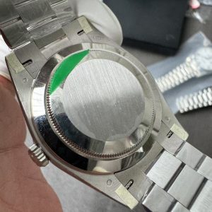 Đồng Hồ Rolex Day-Date Rep 11 Mặt Trắng Cọc Số La Mã Bộ Máy Calibre 3255 Xưởng RC 40mm (4)