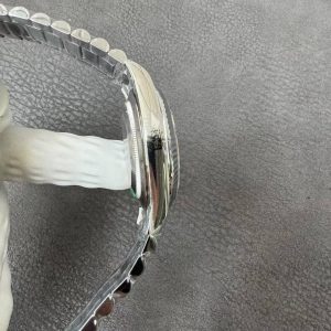 Đồng Hồ Rolex Day-Date Replica 11 Mặt Đen Cọc Số Dạ Quang Bộ Máy Calibre 3255 Xưởng RC 40mm (2)