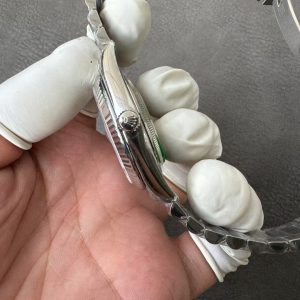 Đồng Hồ Rolex Day-Date Replica 11 Mặt Đen Cọc Số Dạ Quang Bộ Máy Calibre 3255 Xưởng RC 40mm (2)