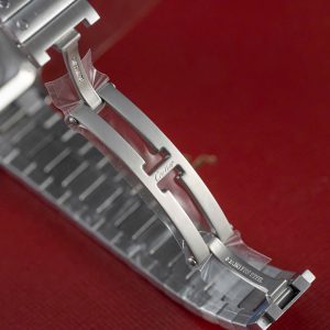 Đồng Hồ Nữ Cartier Santos Small Chế Tác Mặt Trắng Dây Kim Loại 27×34 (2)