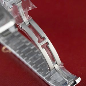 Đồng Hồ Nữ Cartier Santos Small Chế Tác Mặt Trắng Viền Vàng Vàng 27×34 (7)