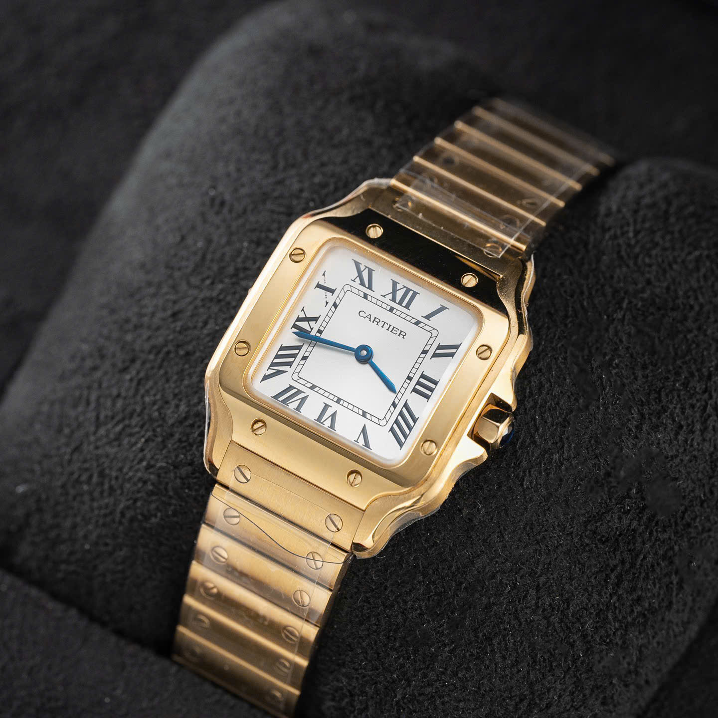Đồng Hồ Nữ Cartier Santos Small Replica 11 Mặt Trắng Vỏ Phủ Vàng Hồng 27×34 (3) Đồng Hồ Nữ Cartier Santos Small Replica 11 Mặt Trắng Vỏ Phủ Vàng Hồng 27×34 (2)